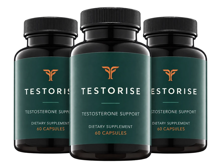 Three bottles of Testorise