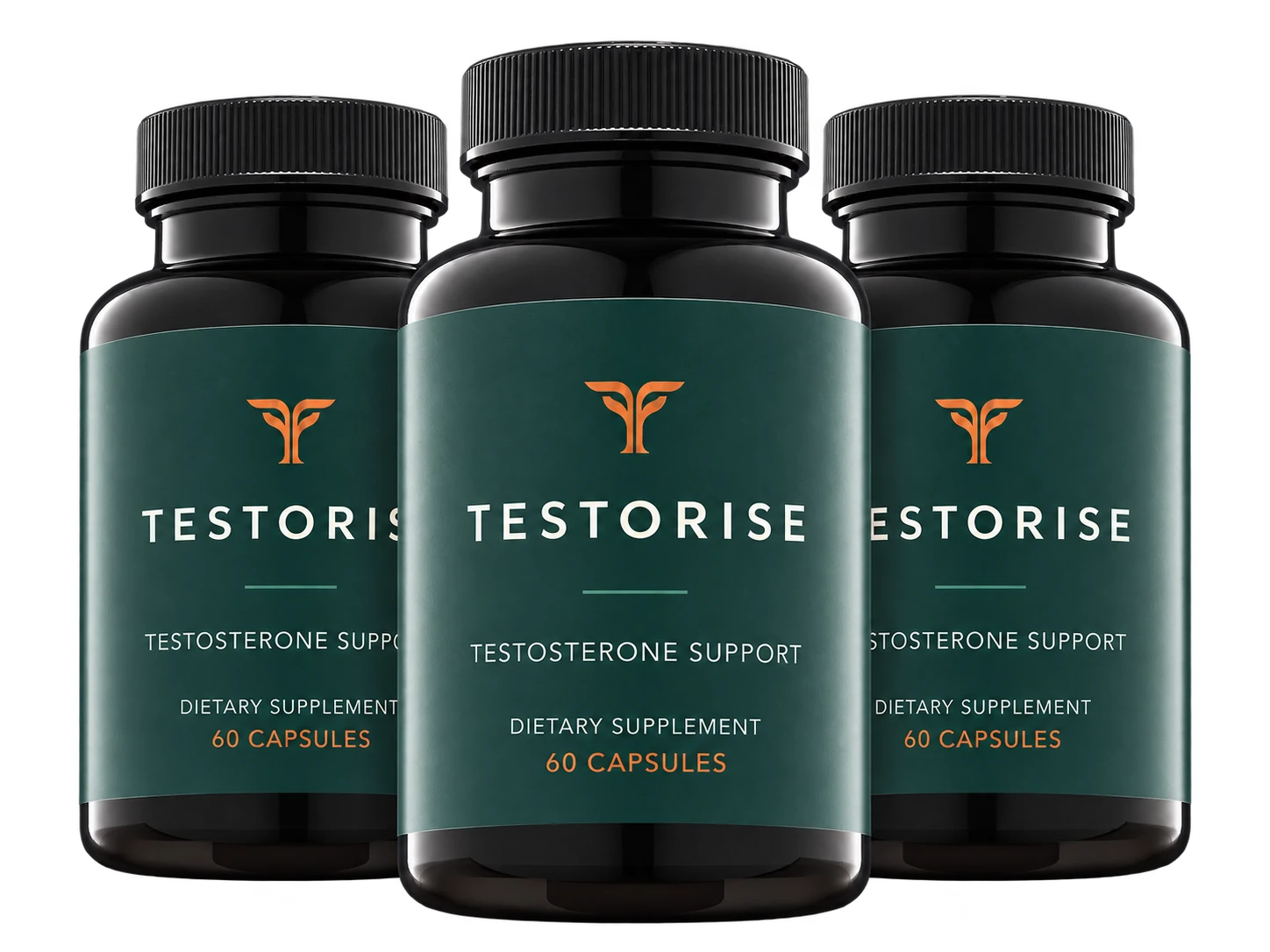 Three bottles of Testorise